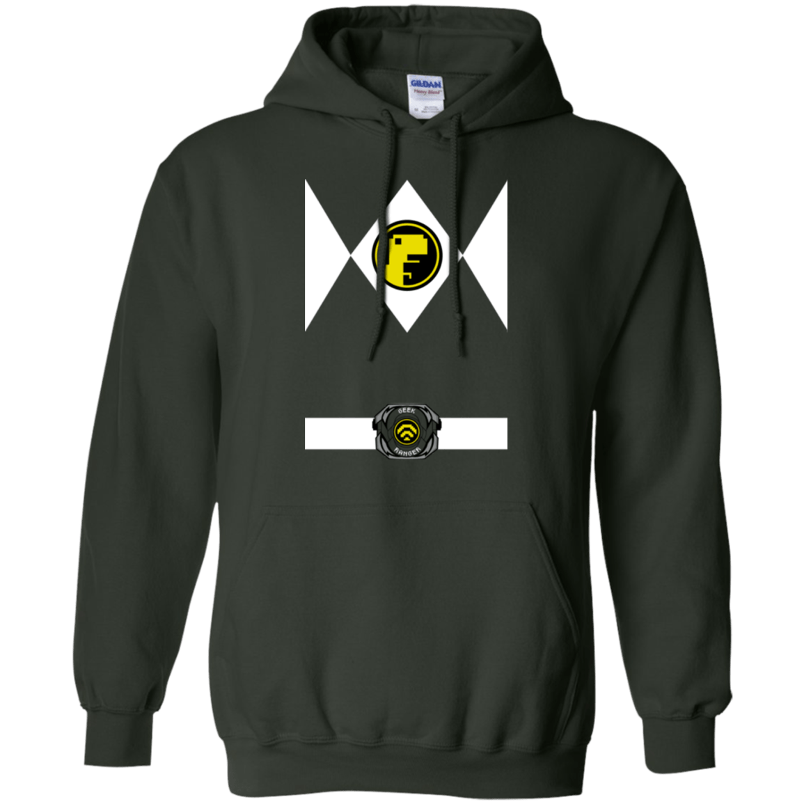 Sweatshirts Forest Green / Small Geek Ranger Pullover Hoodie