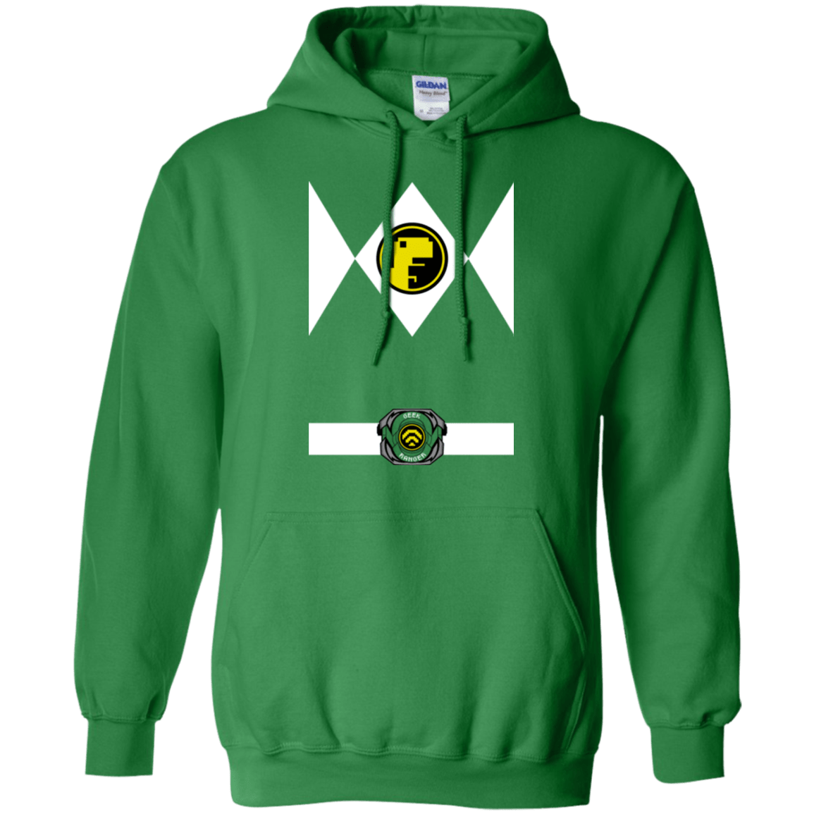 Sweatshirts Irish Green / Small Geek Ranger Pullover Hoodie