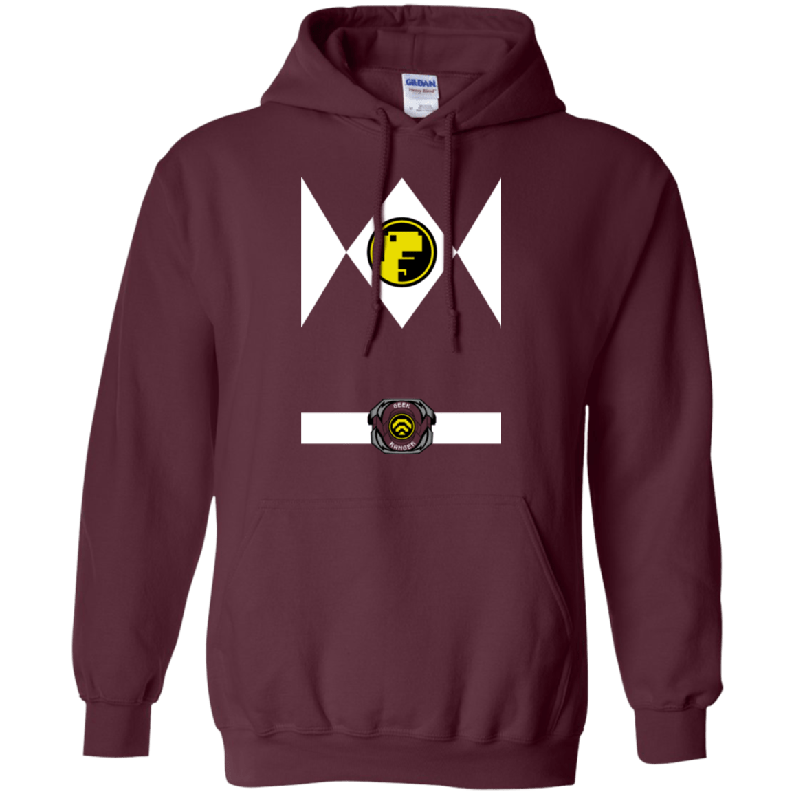 Sweatshirts Maroon / Small Geek Ranger Pullover Hoodie