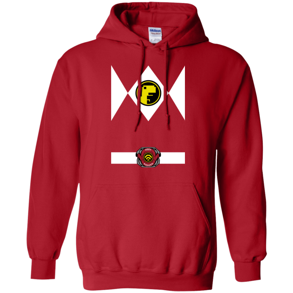 Sweatshirts Red / Small Geek Ranger Pullover Hoodie