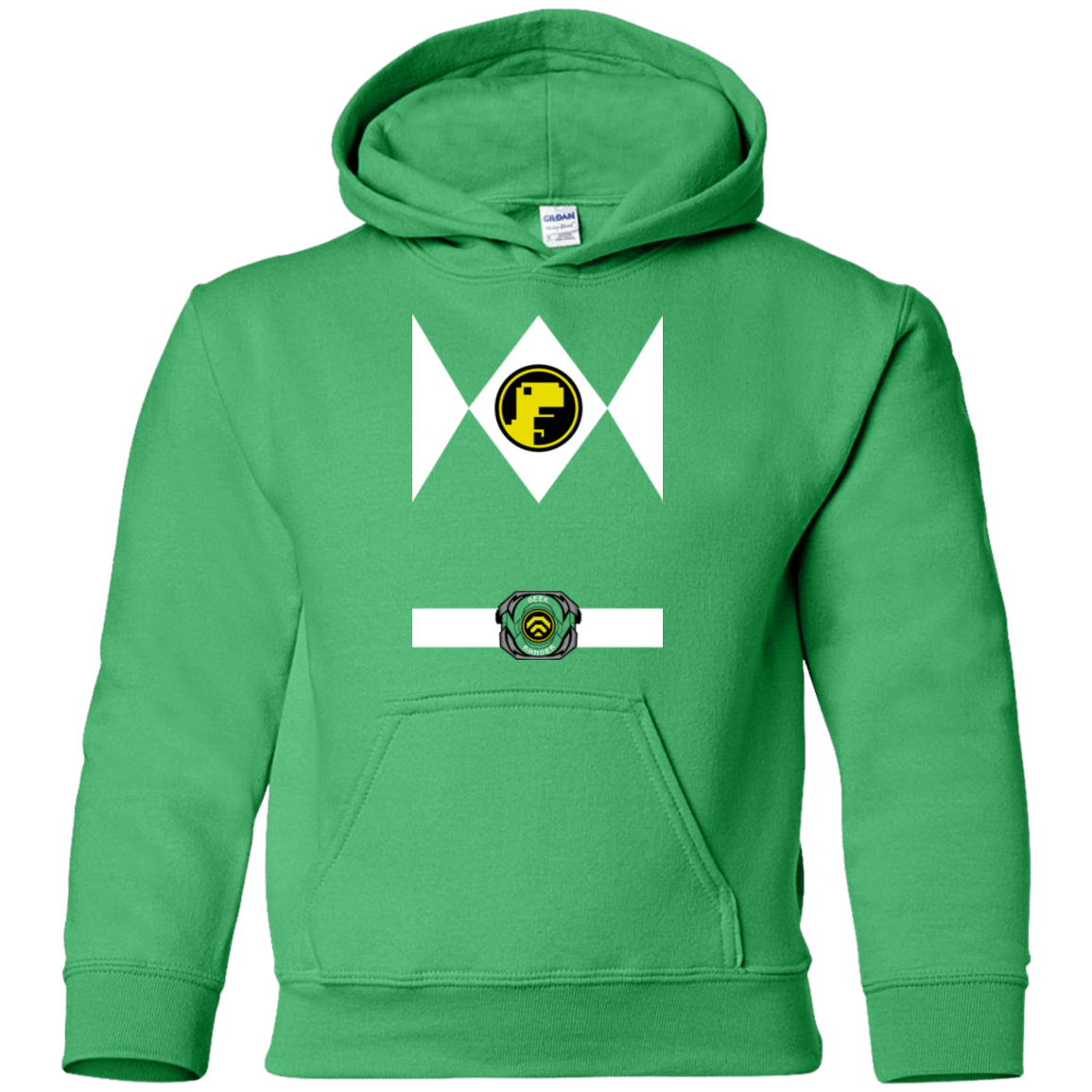 Sweatshirts Irish Green / YS Geek Ranger Youth Hoodie