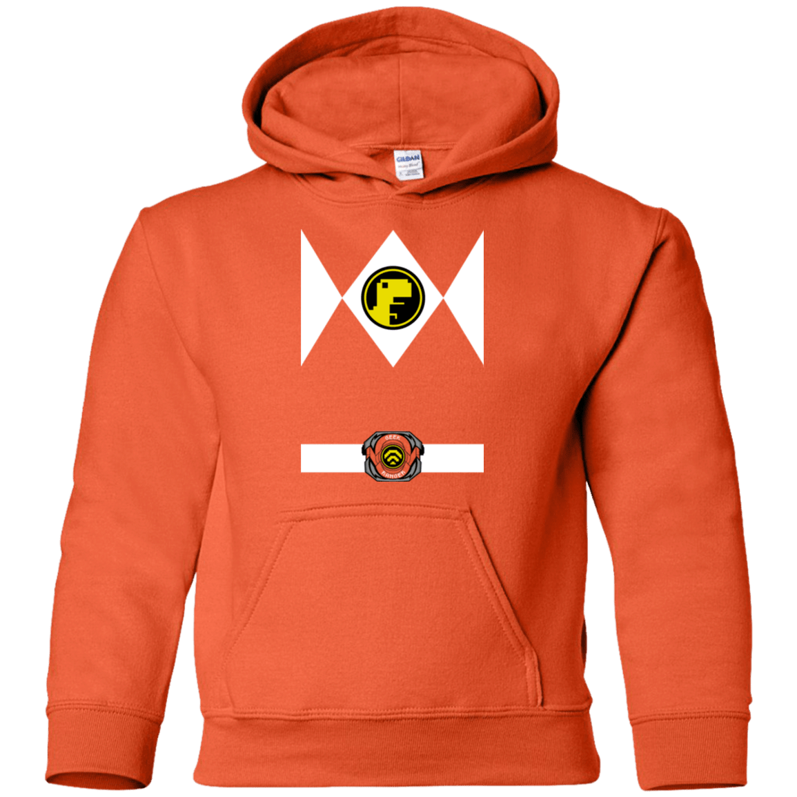 Sweatshirts Orange / YS Geek Ranger Youth Hoodie