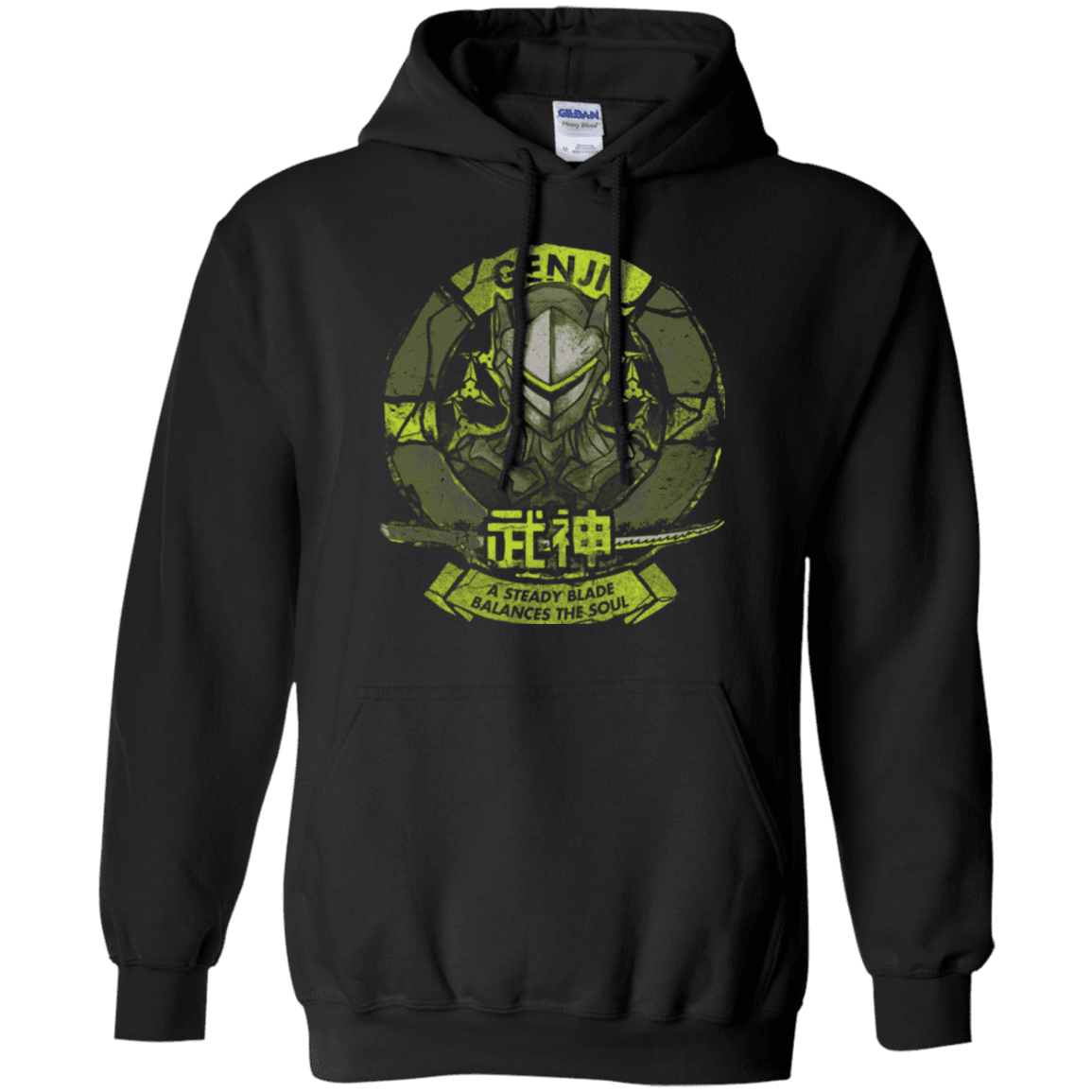 Sweatshirts Black / Small Genji Blade Pullover Hoodie