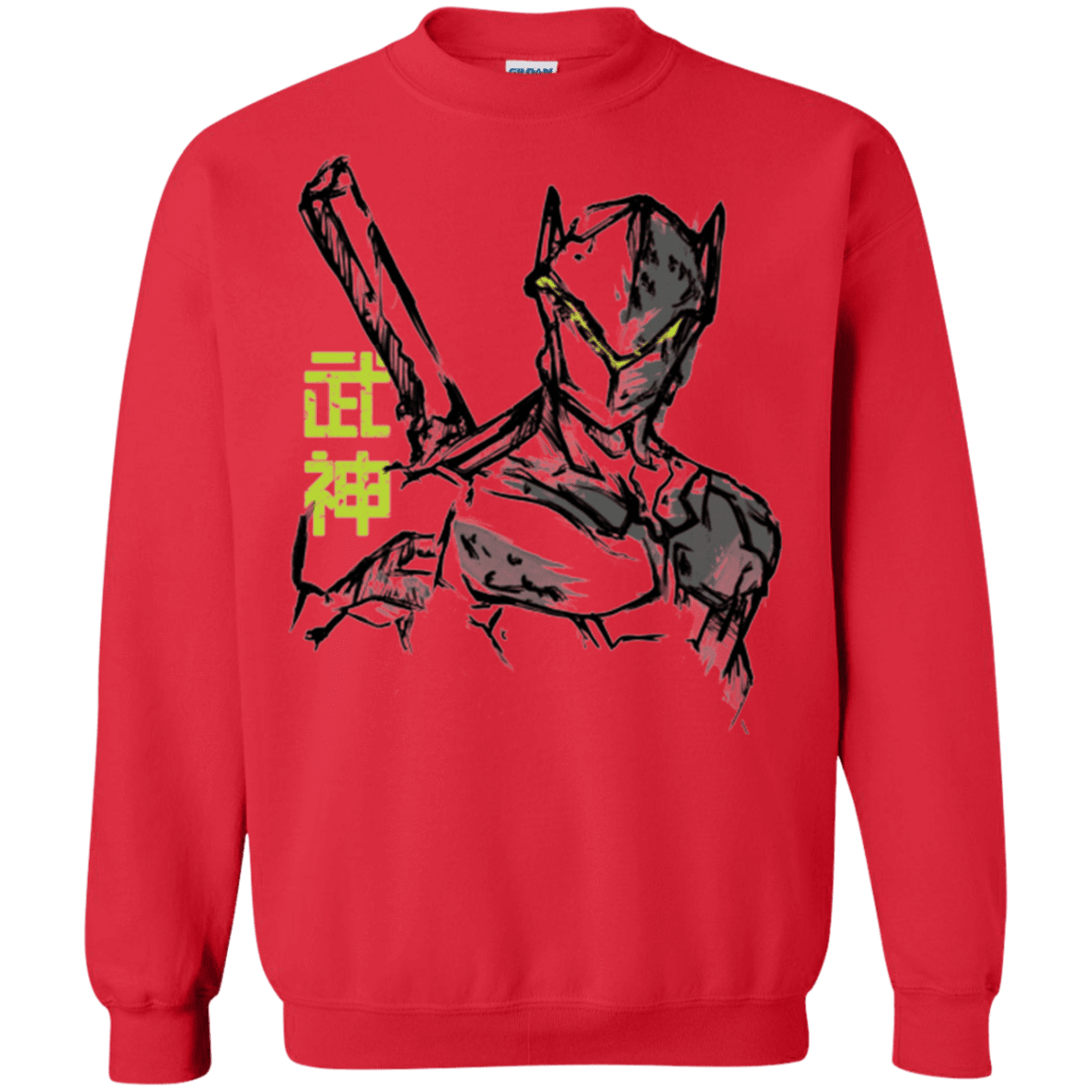 Sweatshirts Red / Small Genji Crewneck Sweatshirt
