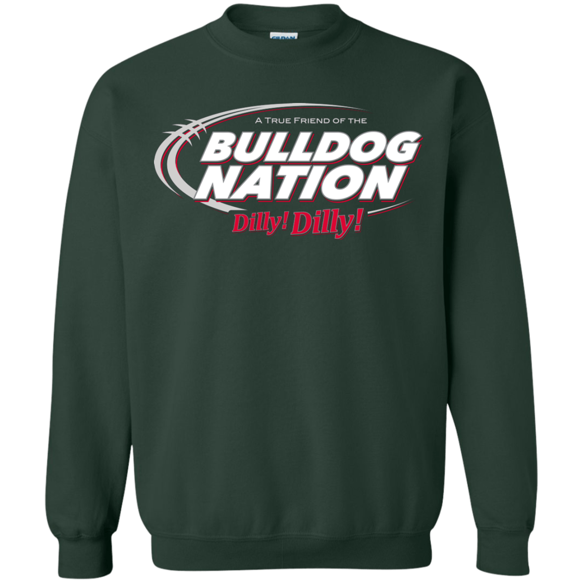 Sweatshirts Forest Green / Small Georgia Dilly Dilly Crewneck Sweatshirt