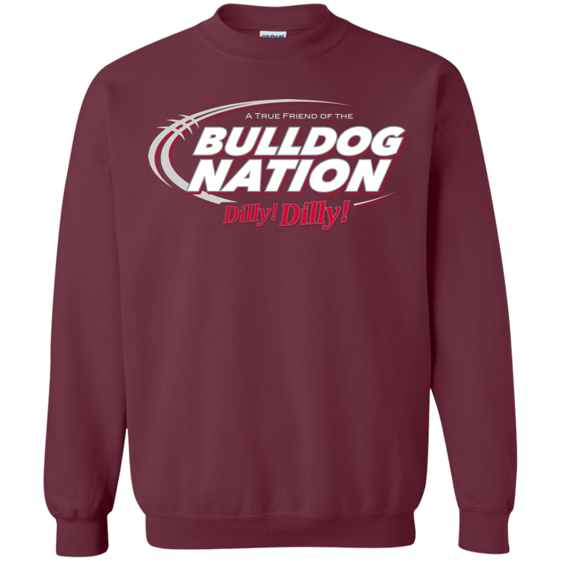 Sweatshirts Maroon / Small Georgia Dilly Dilly Crewneck Sweatshirt