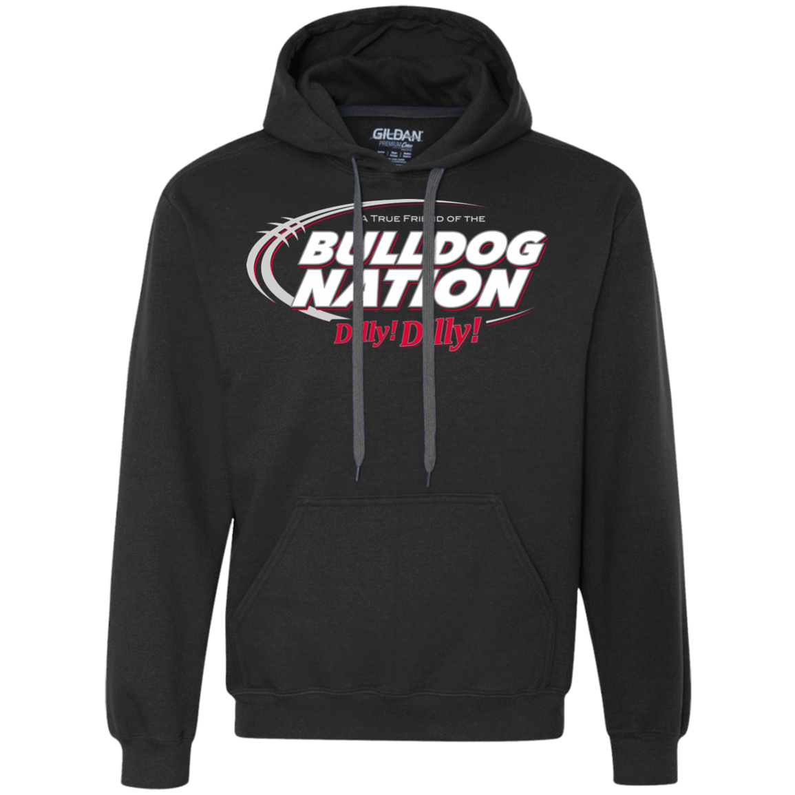 Sweatshirts Black / Small Georgia Dilly Dilly Premium Fleece Hoodie