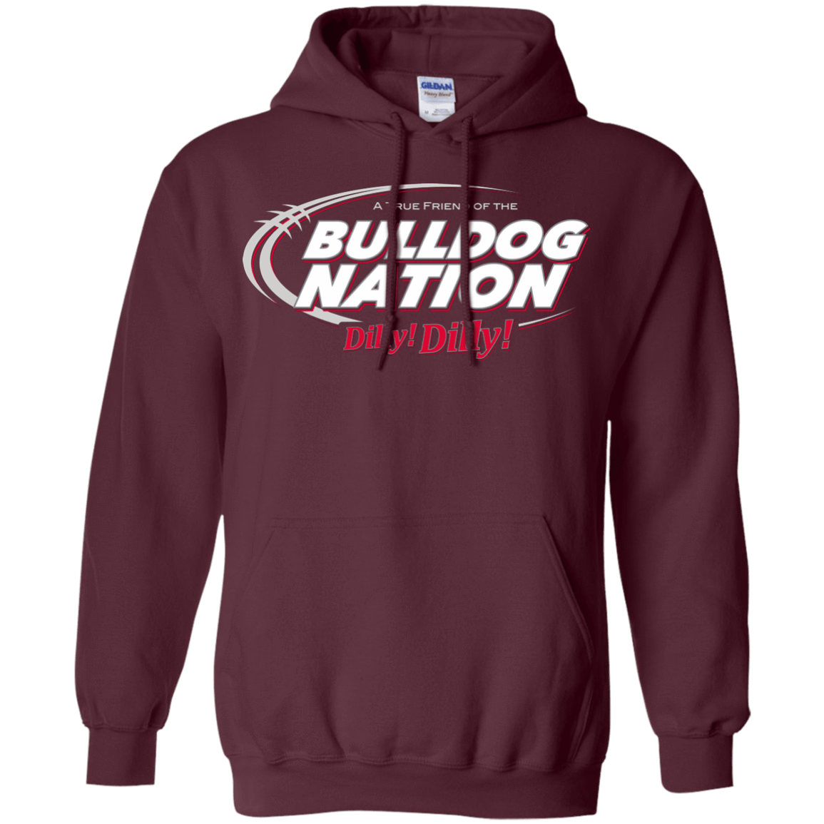 Sweatshirts Maroon / Small Georgia Dilly Dilly Pullover Hoodie