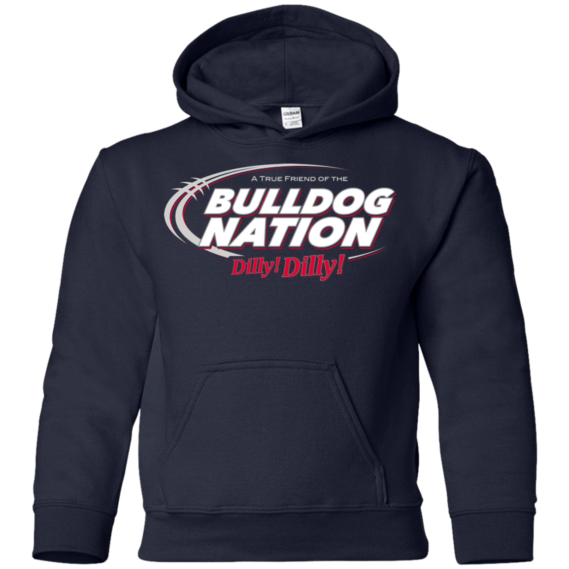 Sweatshirts Navy / YS Georgia Dilly Dilly Youth Hoodie