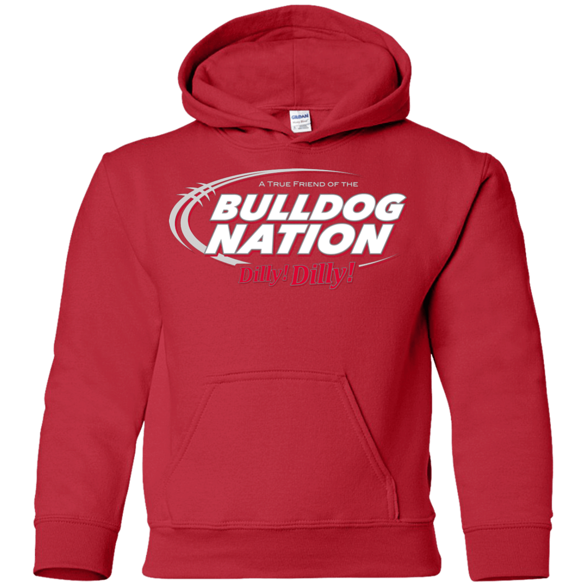 Sweatshirts Red / YS Georgia Dilly Dilly Youth Hoodie