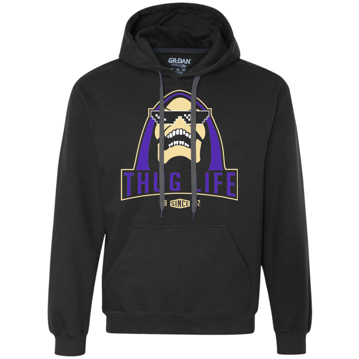 Sweatshirts Black / S Get a Life Premium Fleece Hoodie
