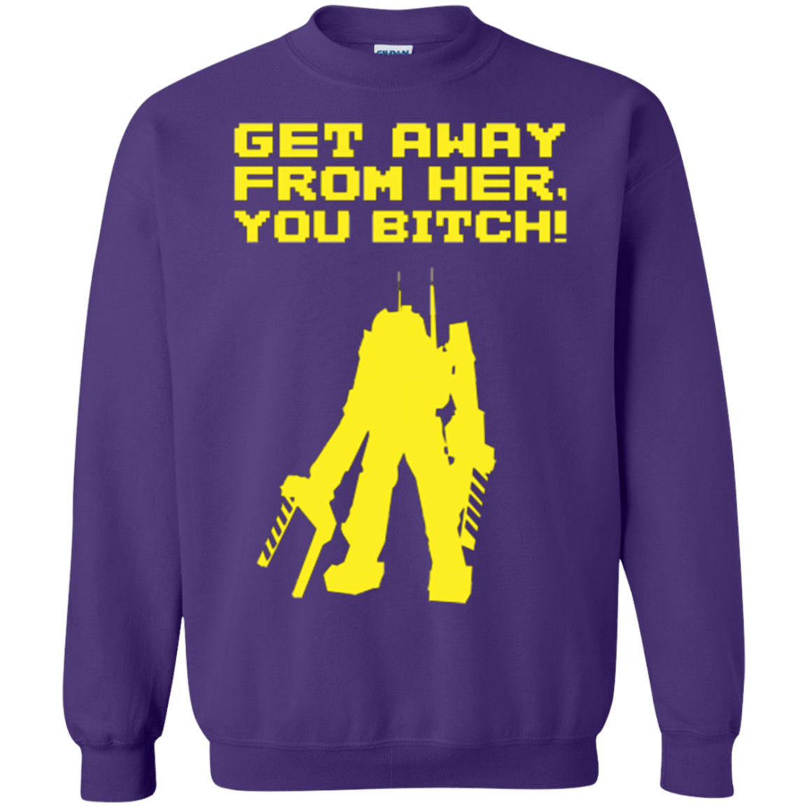 Sweatshirts Purple / Small Get Away Crewneck Sweatshirt