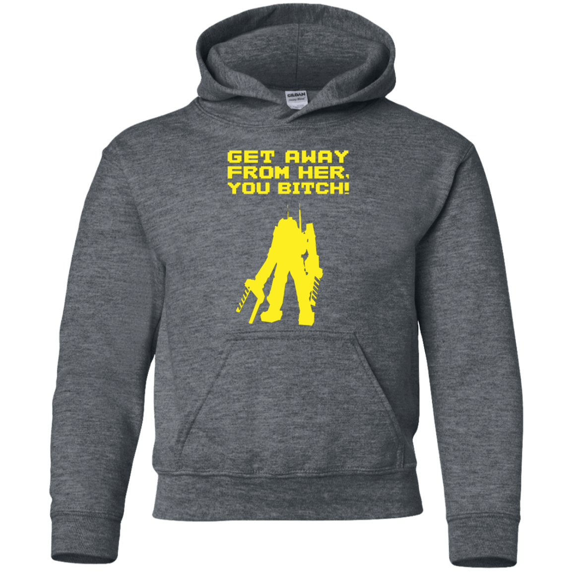 Sweatshirts Dark Heather / YS Get Away Youth Hoodie