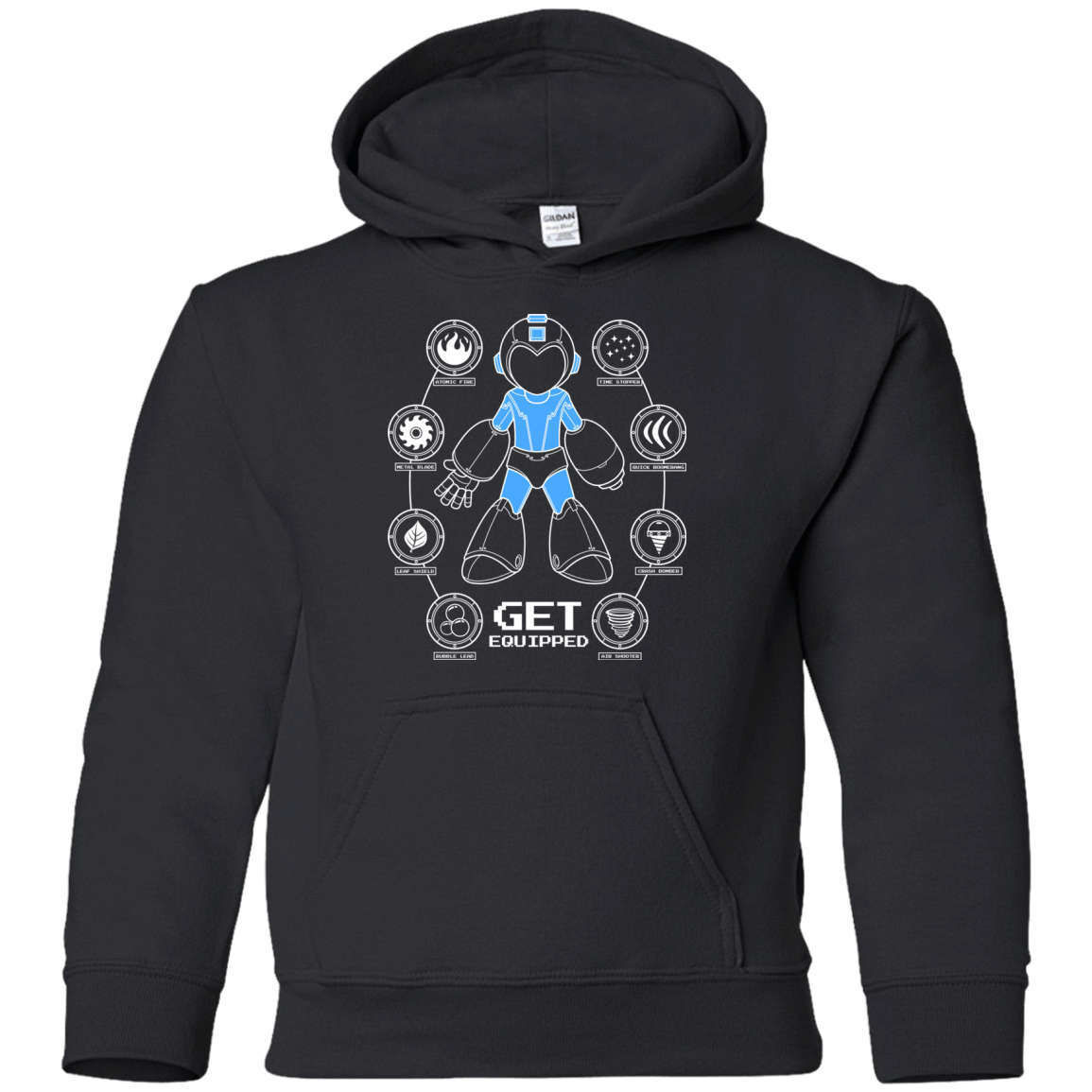 Sweatshirts Black / YS Get Equipped Youth Hoodie