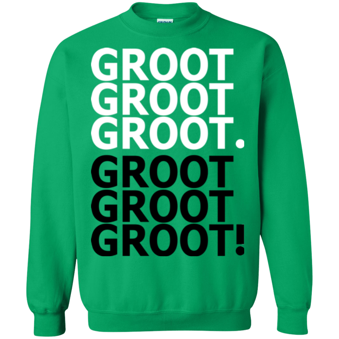 Sweatshirts Irish Green / Small Get over it Groot Crewneck Sweatshirt
