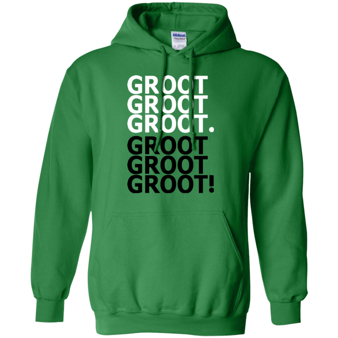 Sweatshirts Irish Green / Small Get over it Groot Pullover Hoodie