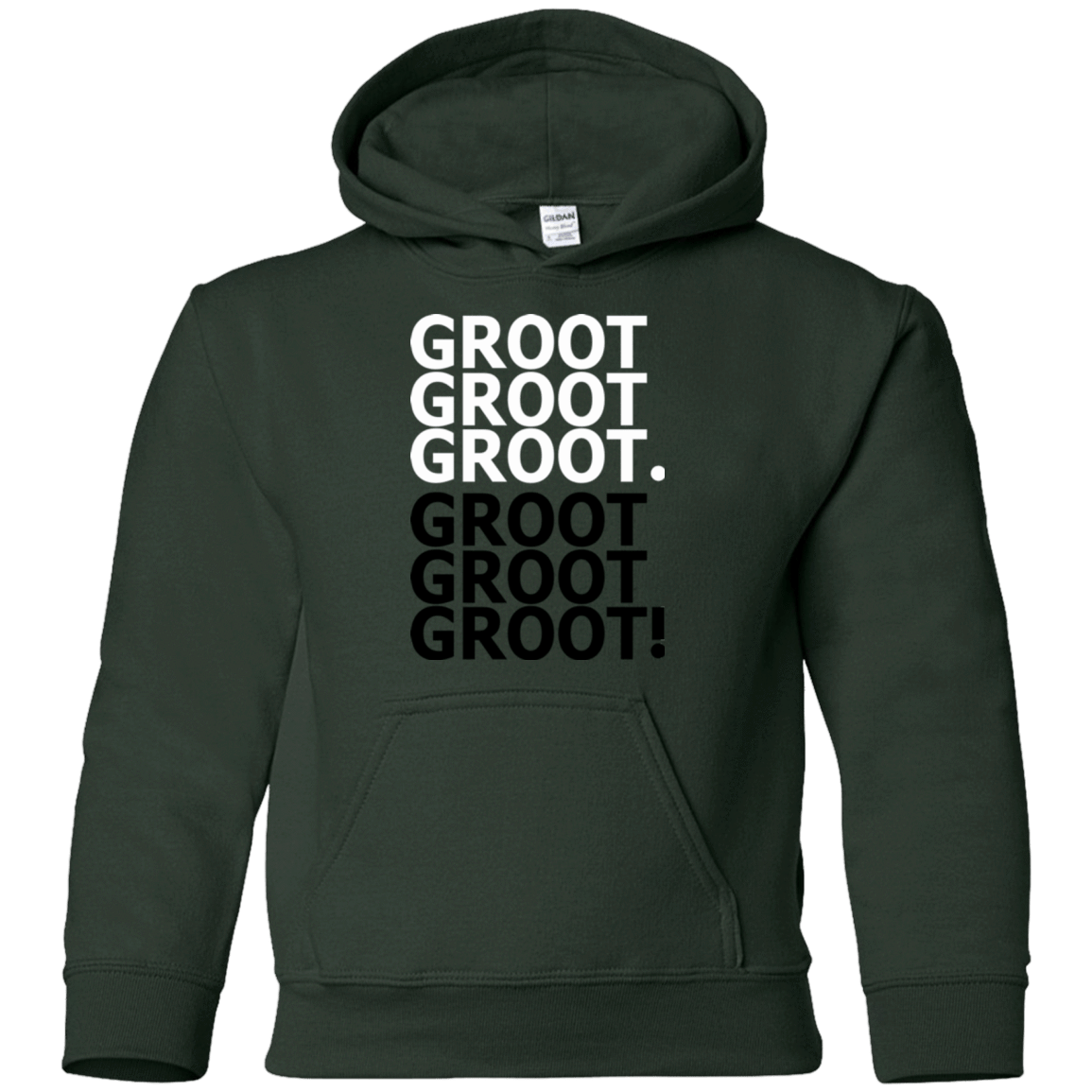 Sweatshirts Forest Green / YS Get over it Groot Youth Hoodie