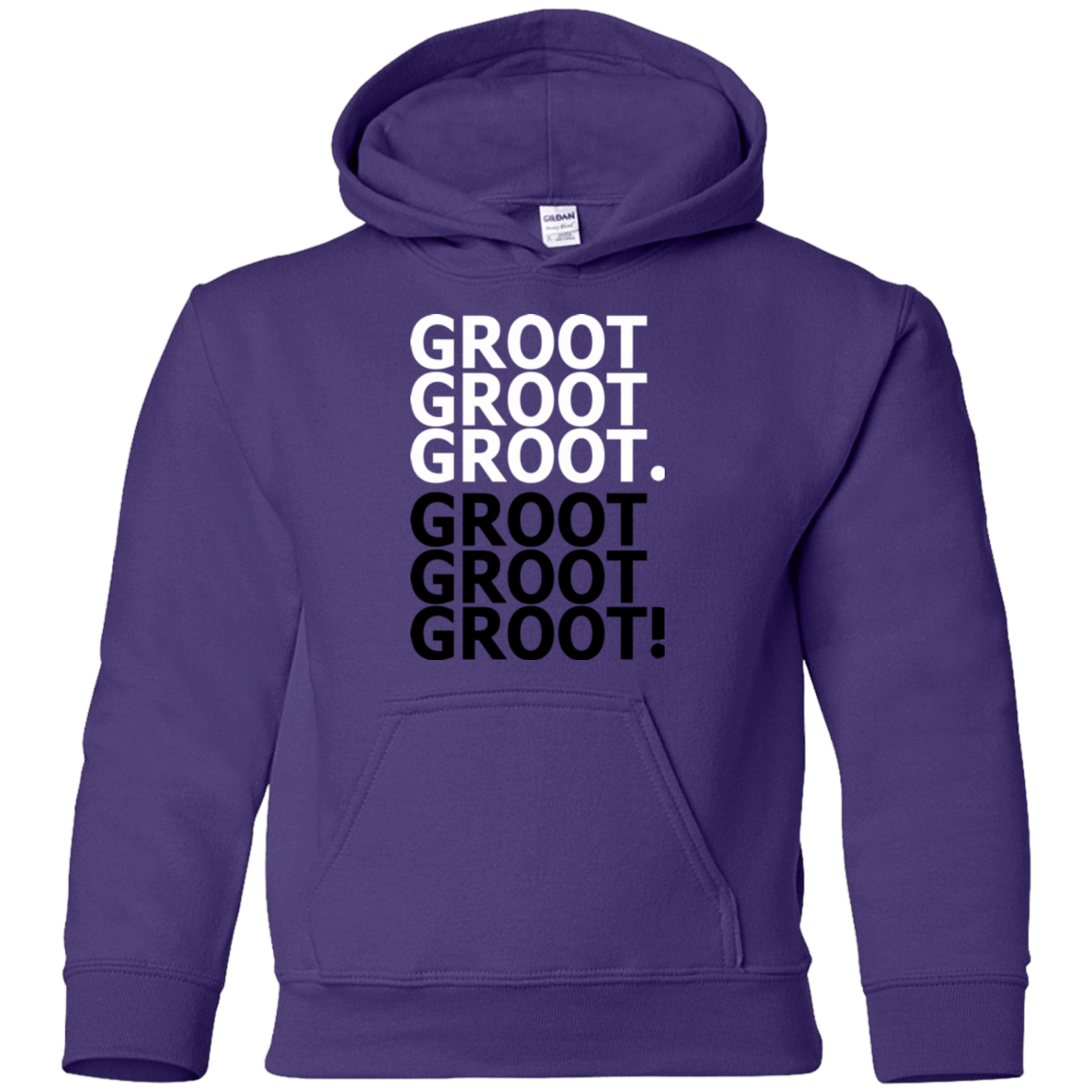 Sweatshirts Purple / YS Get over it Groot Youth Hoodie