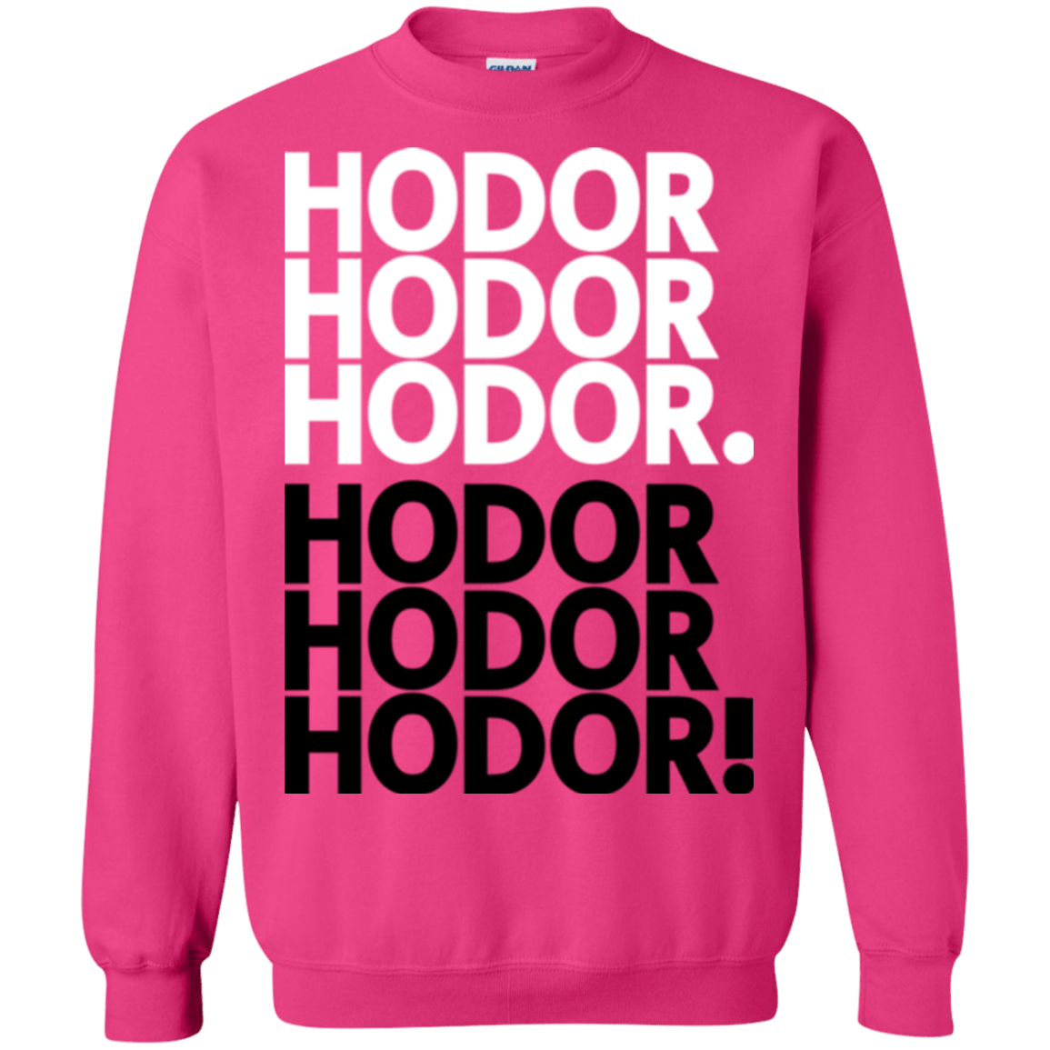 Sweatshirts Heliconia / Small Get over it Hodor Crewneck Sweatshirt