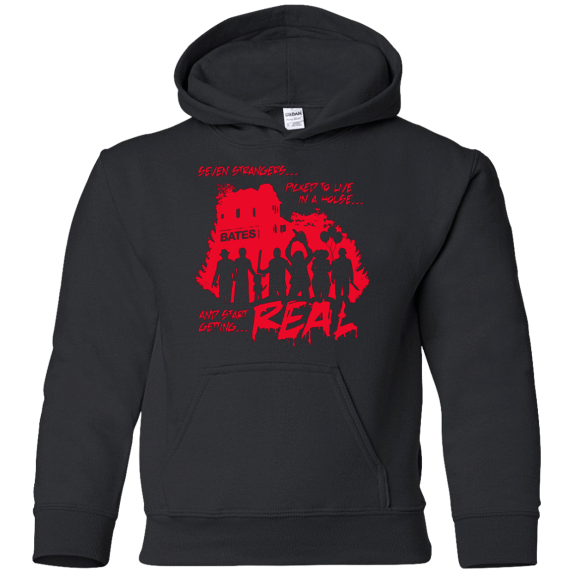 Sweatshirts Black / YS Get Real Youth Hoodie