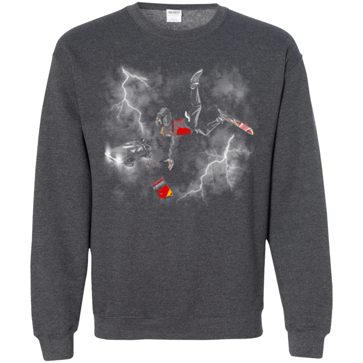 Sweatshirts Dark Heather / Small Get the almnanac wipe away the debt Crewneck Sweatshirt