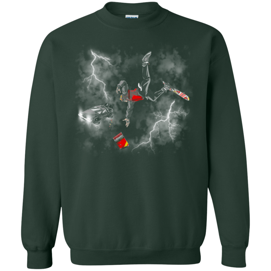 Sweatshirts Forest Green / Small Get the almnanac wipe away the debt Crewneck Sweatshirt