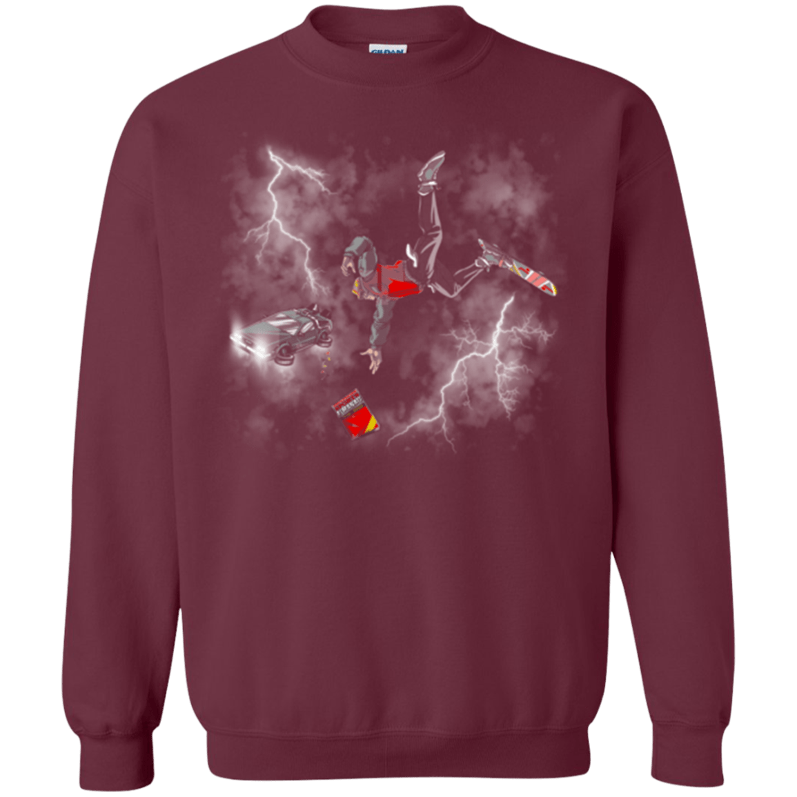 Sweatshirts Maroon / Small Get the almnanac wipe away the debt Crewneck Sweatshirt