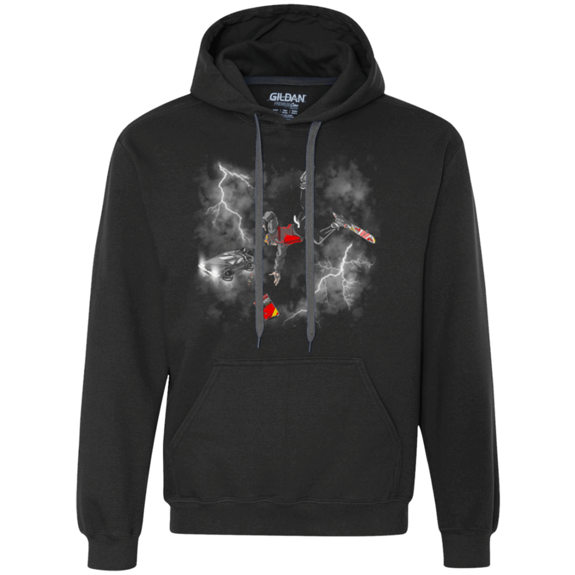 Sweatshirts Black / Small Get the almnanac wipe away the debt Premium Fleece Hoodie