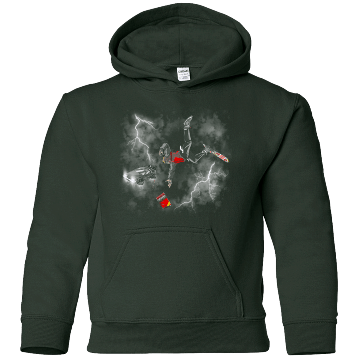 Sweatshirts Forest Green / YS Get the almnanac wipe away the debt Youth Hoodie