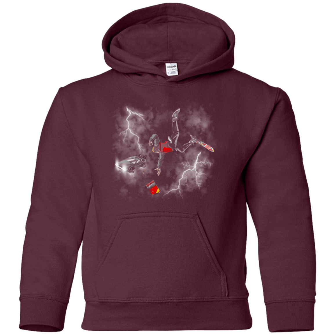 Sweatshirts Maroon / YS Get the almnanac wipe away the debt Youth Hoodie