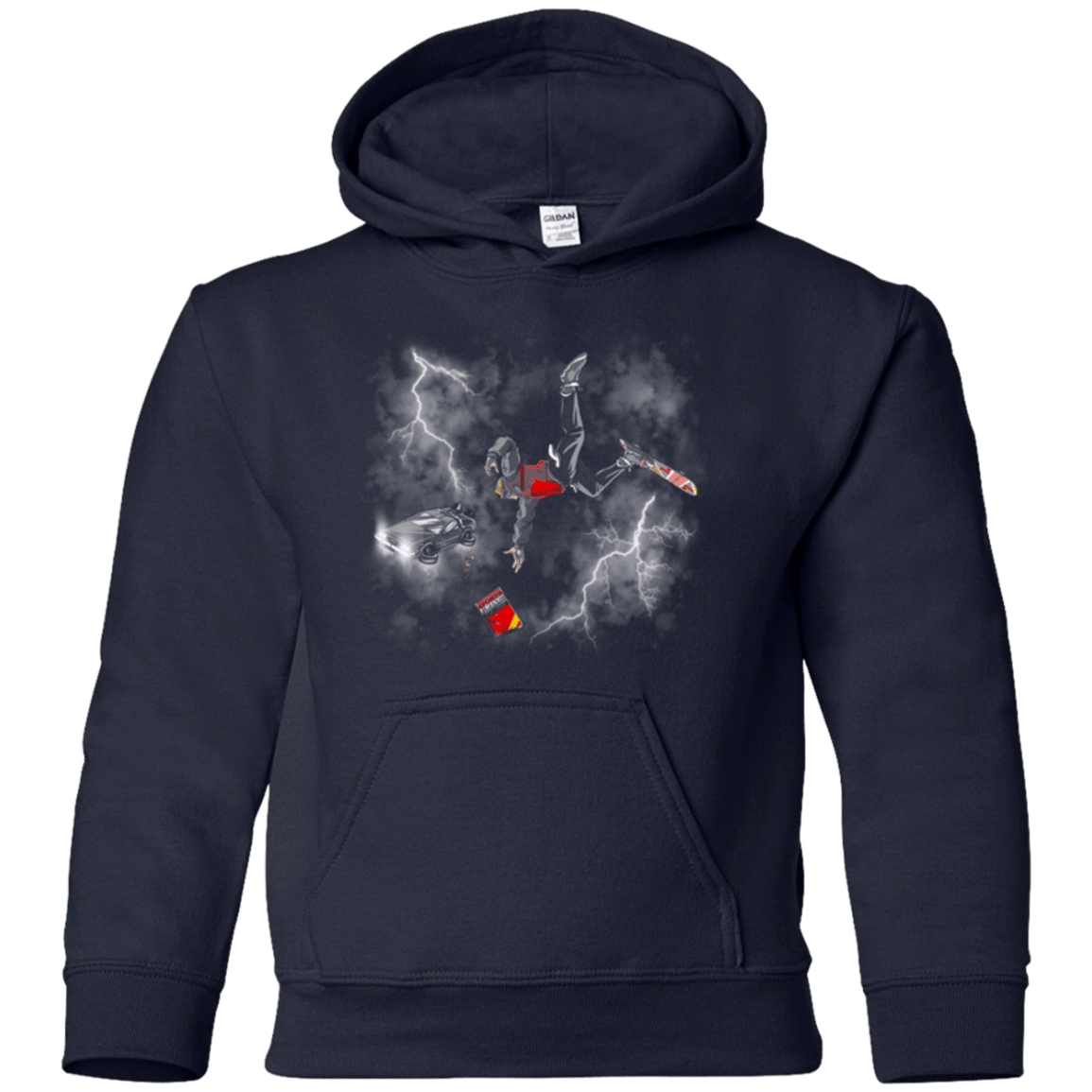 Sweatshirts Navy / YS Get the almnanac wipe away the debt Youth Hoodie