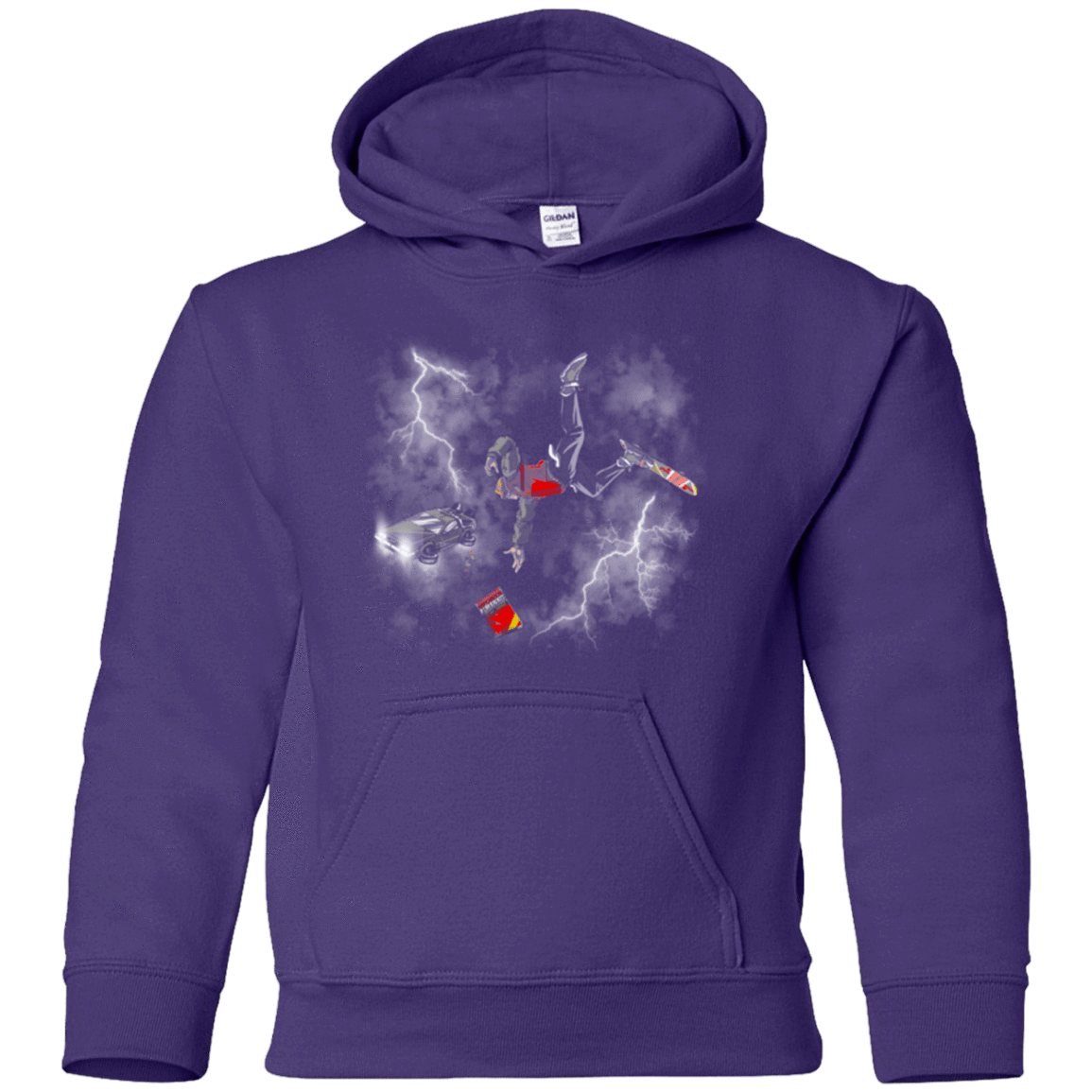 Sweatshirts Purple / YS Get the almnanac wipe away the debt Youth Hoodie