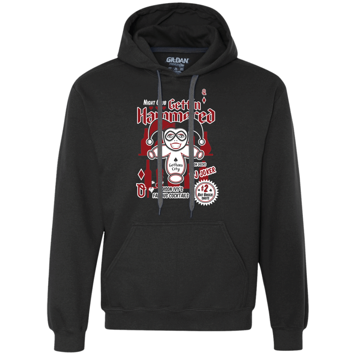 Sweatshirts Black / Small Gettin' hammered Premium Fleece Hoodie