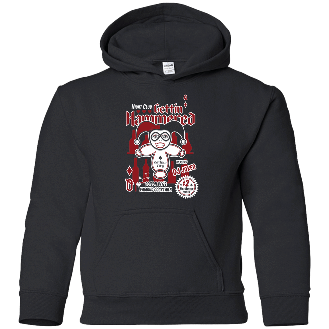 Sweatshirts Black / YS Gettin' hammered Youth Hoodie