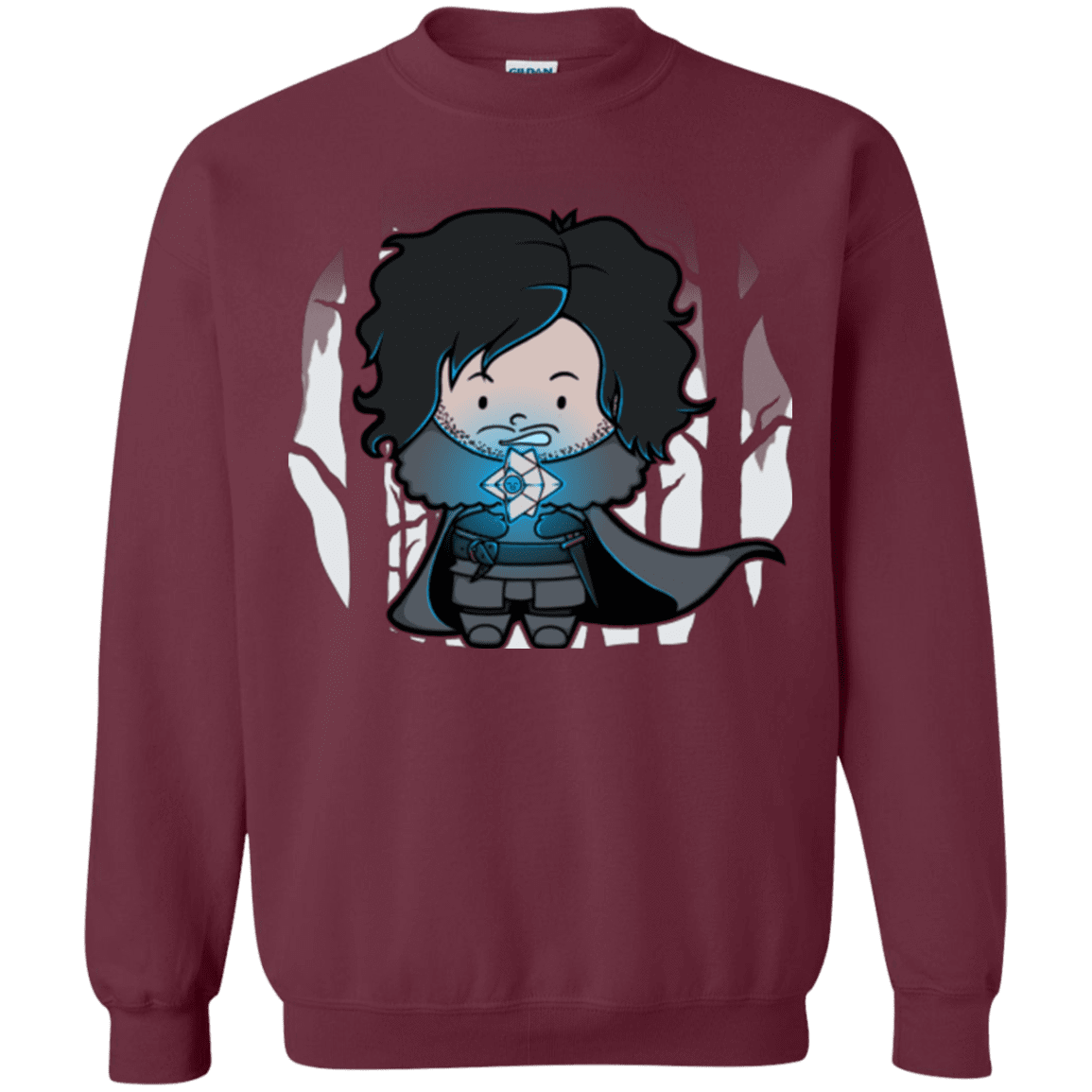 Sweatshirts Maroon / Small Ghost Crewneck Sweatshirt