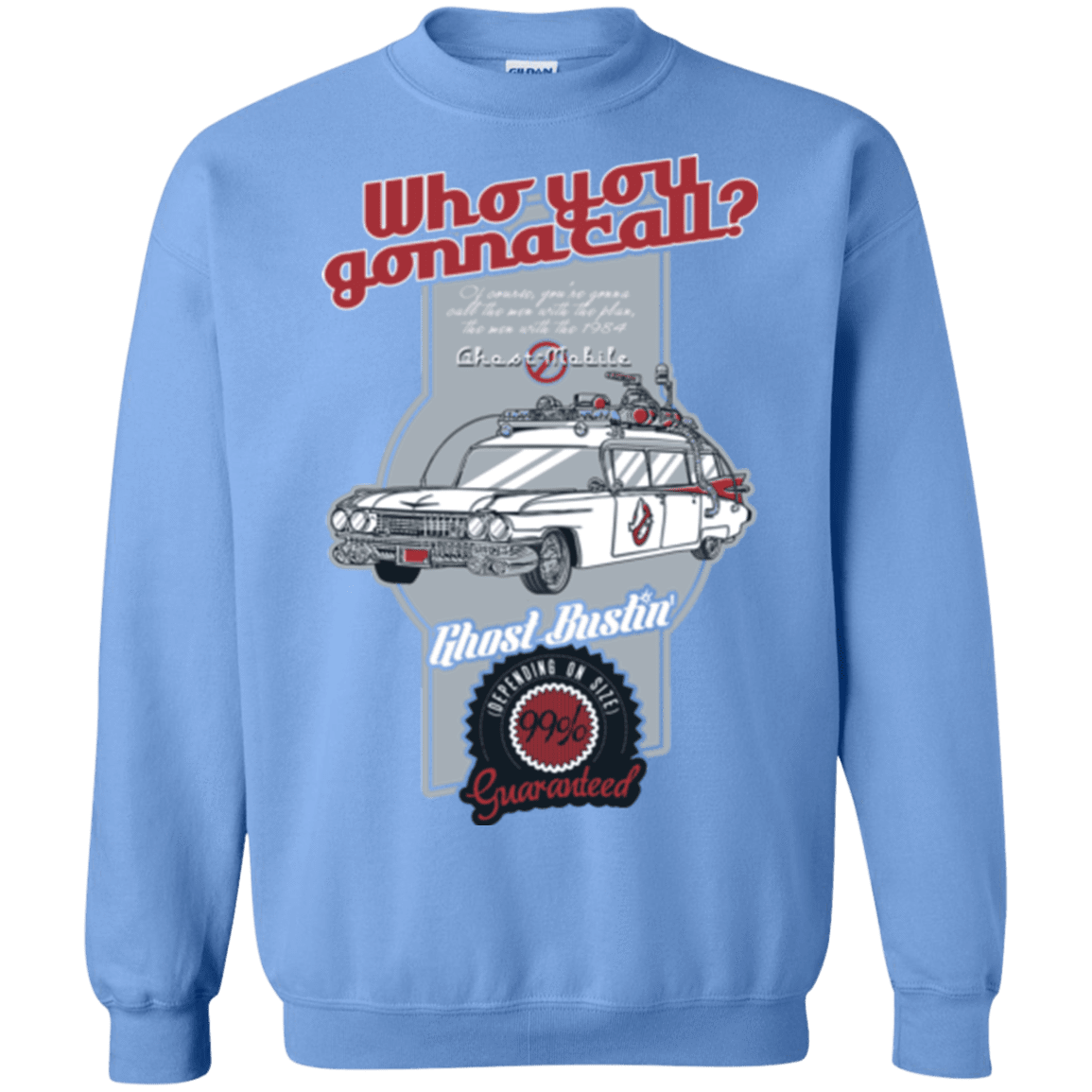 Sweatshirts Carolina Blue / Small Ghost Mobile Crewneck Sweatshirt
