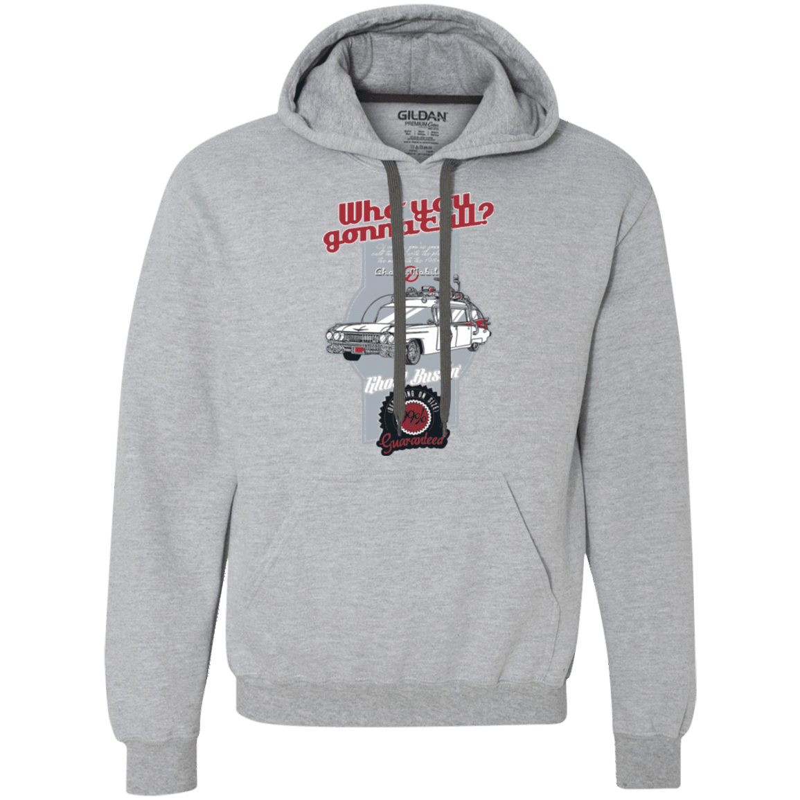 Sweatshirts Sport Grey / Small Ghost Mobile Premium Fleece Hoodie