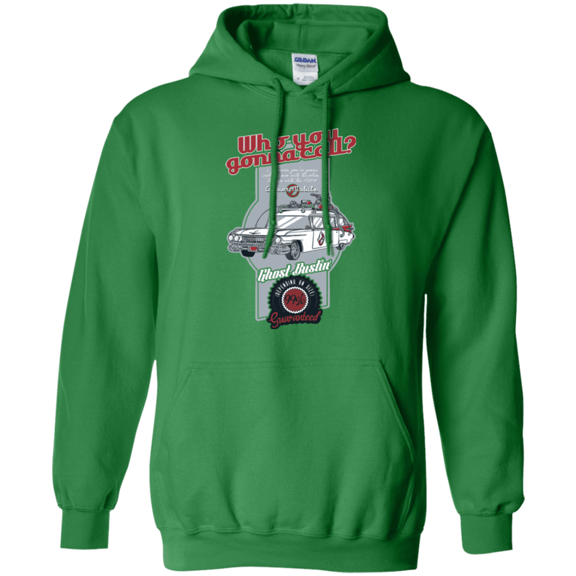 Sweatshirts Irish Green / Small Ghost Mobile Pullover Hoodie