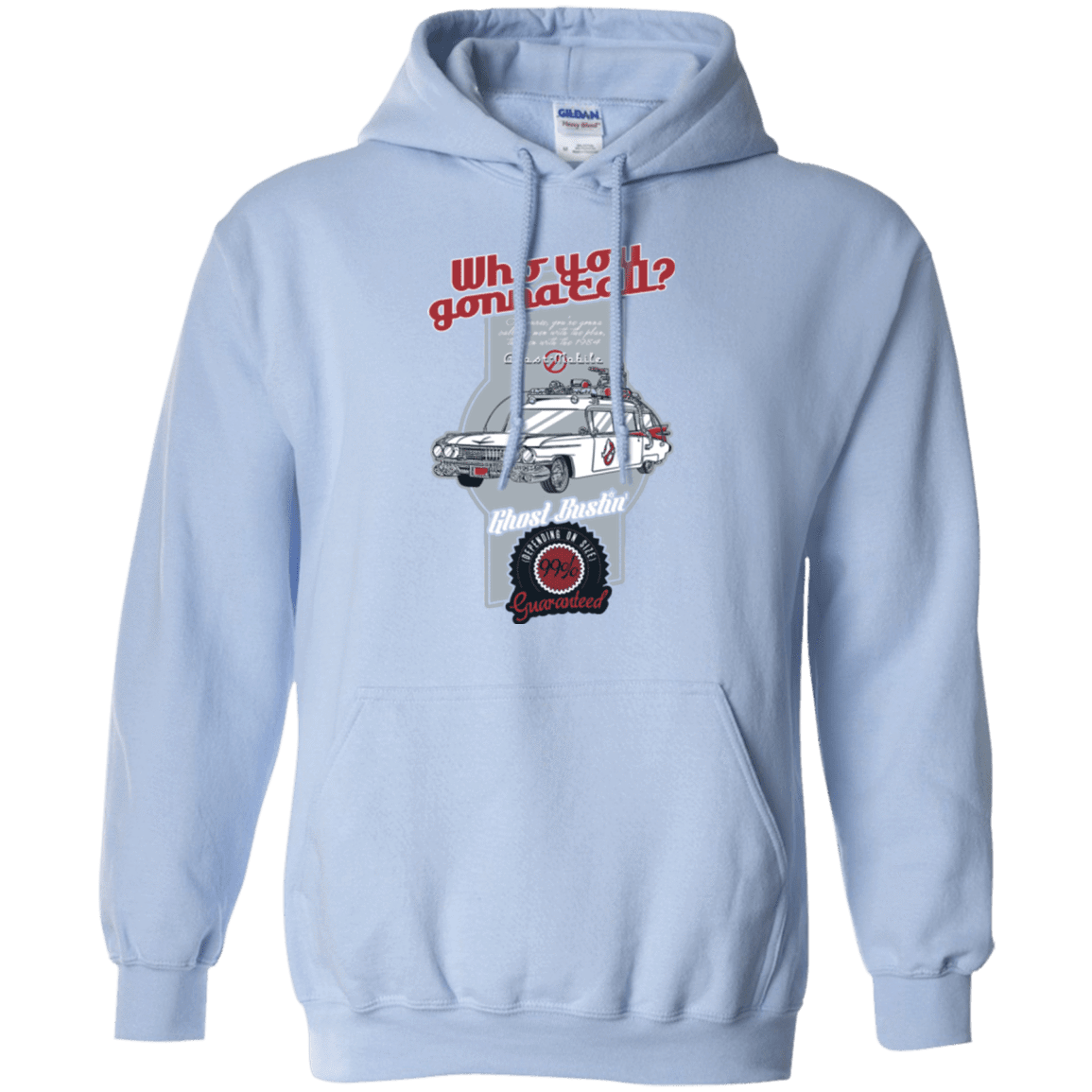 Sweatshirts Light Blue / Small Ghost Mobile Pullover Hoodie