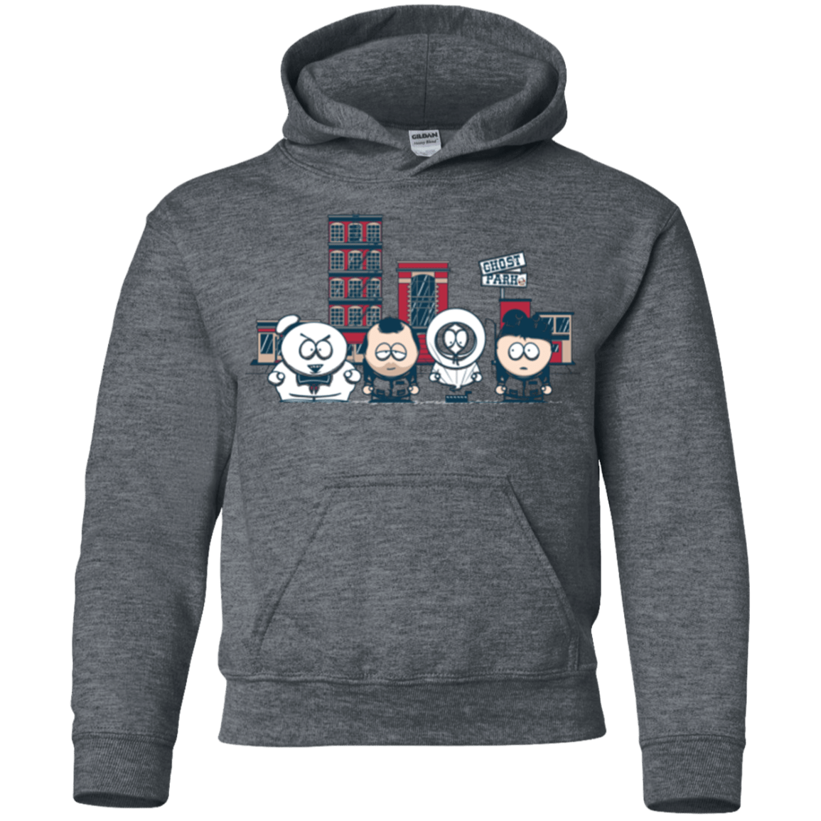 Sweatshirts Dark Heather / YS GHOST PARK Youth Hoodie