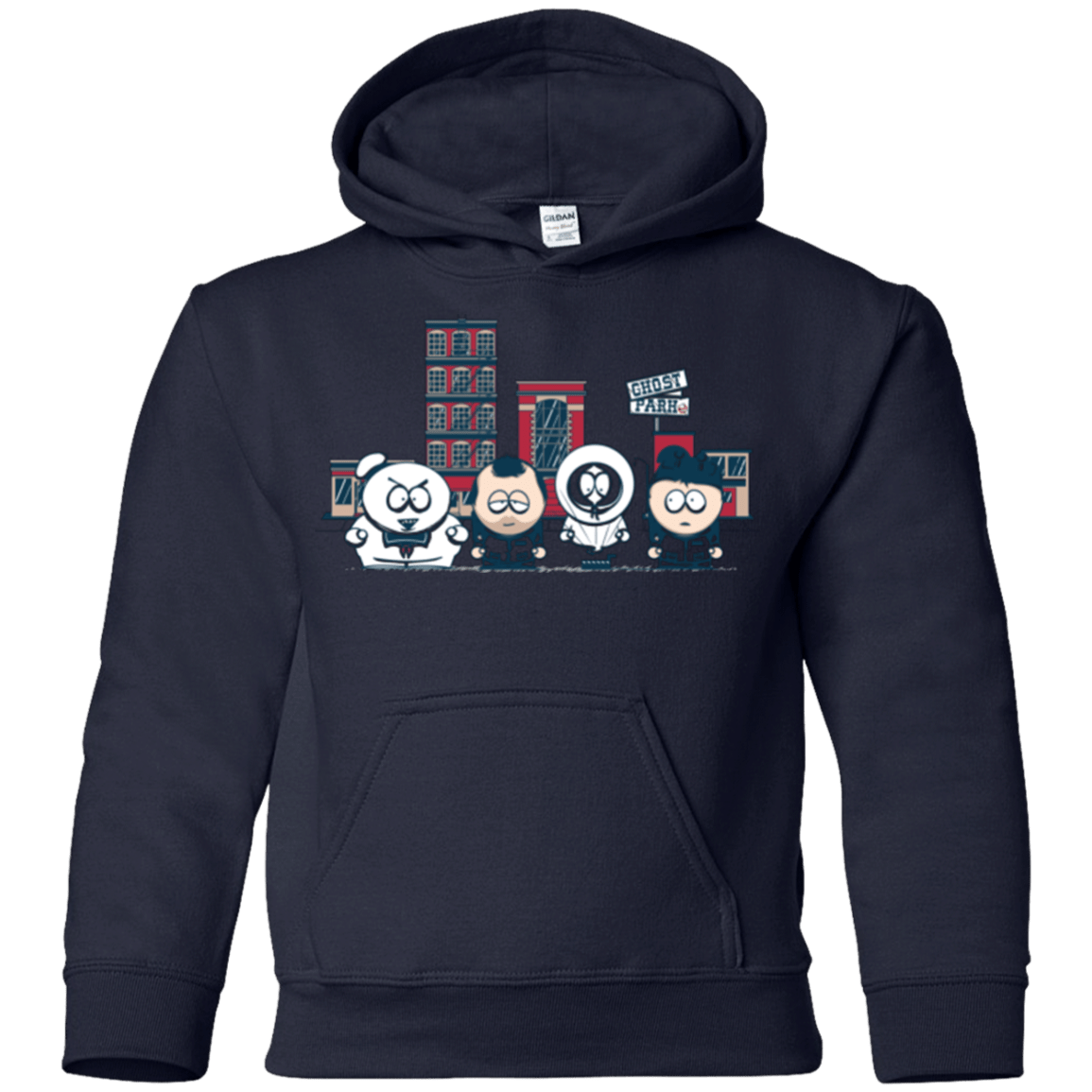 Sweatshirts Navy / YS GHOST PARK Youth Hoodie