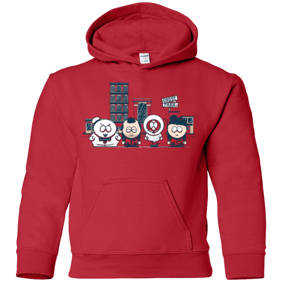Sweatshirts Red / YS GHOST PARK Youth Hoodie