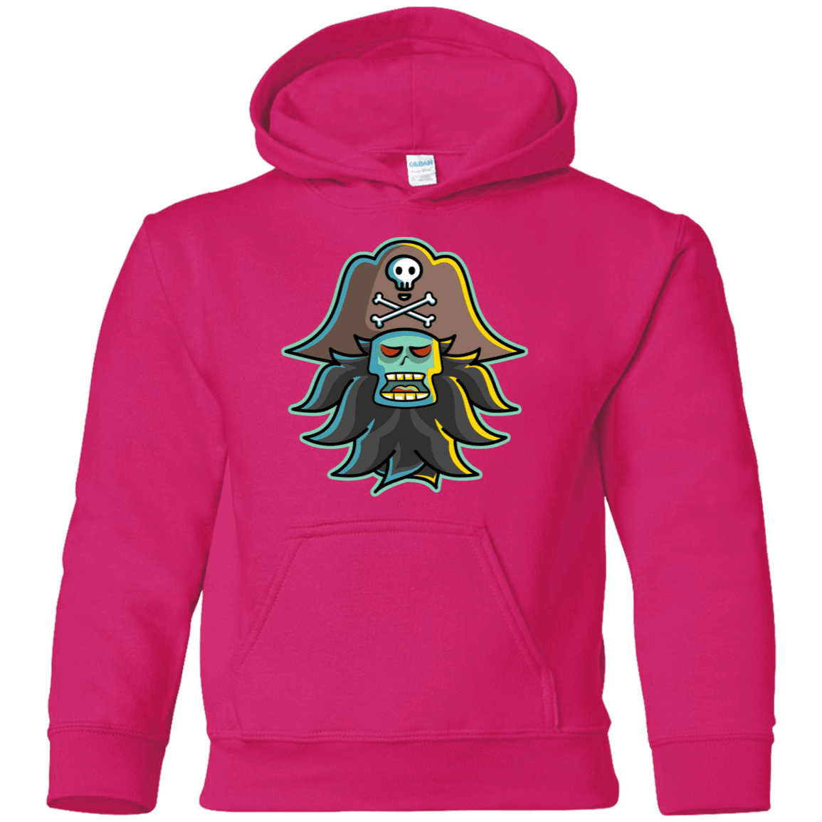 Sweatshirts Heliconia / YS Ghost Pirate LeChuck Youth Hoodie