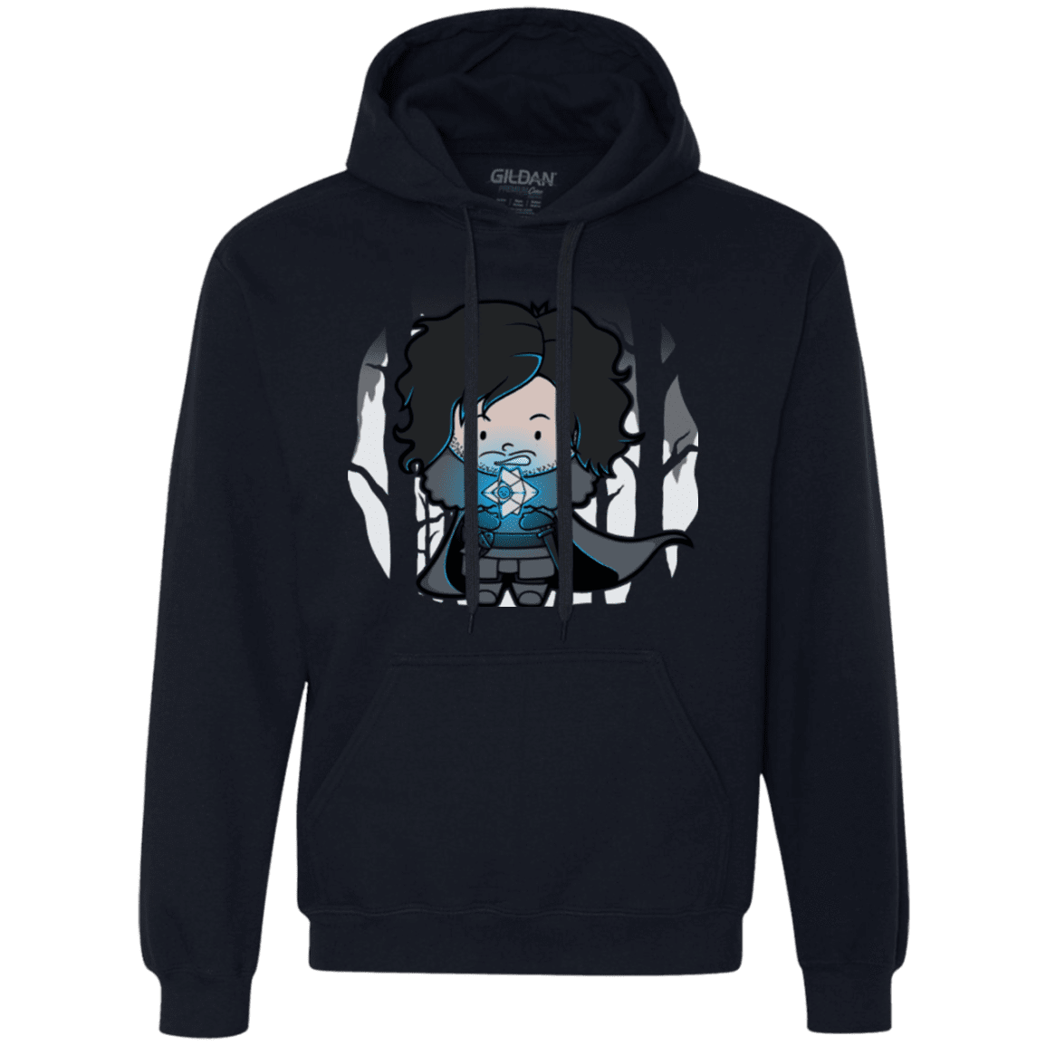 Sweatshirts Navy / Small Ghost Premium Fleece Hoodie
