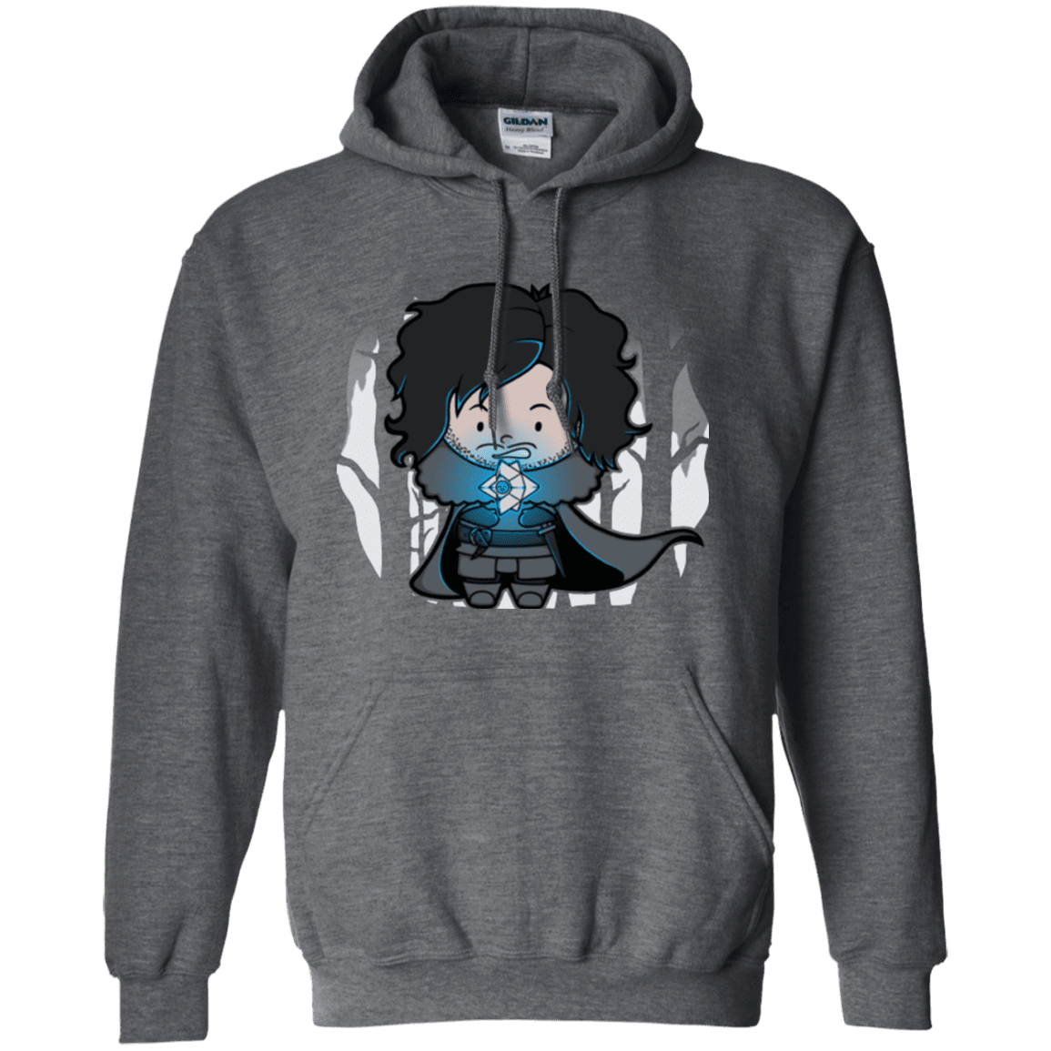 Sweatshirts Dark Heather / Small Ghost Pullover Hoodie