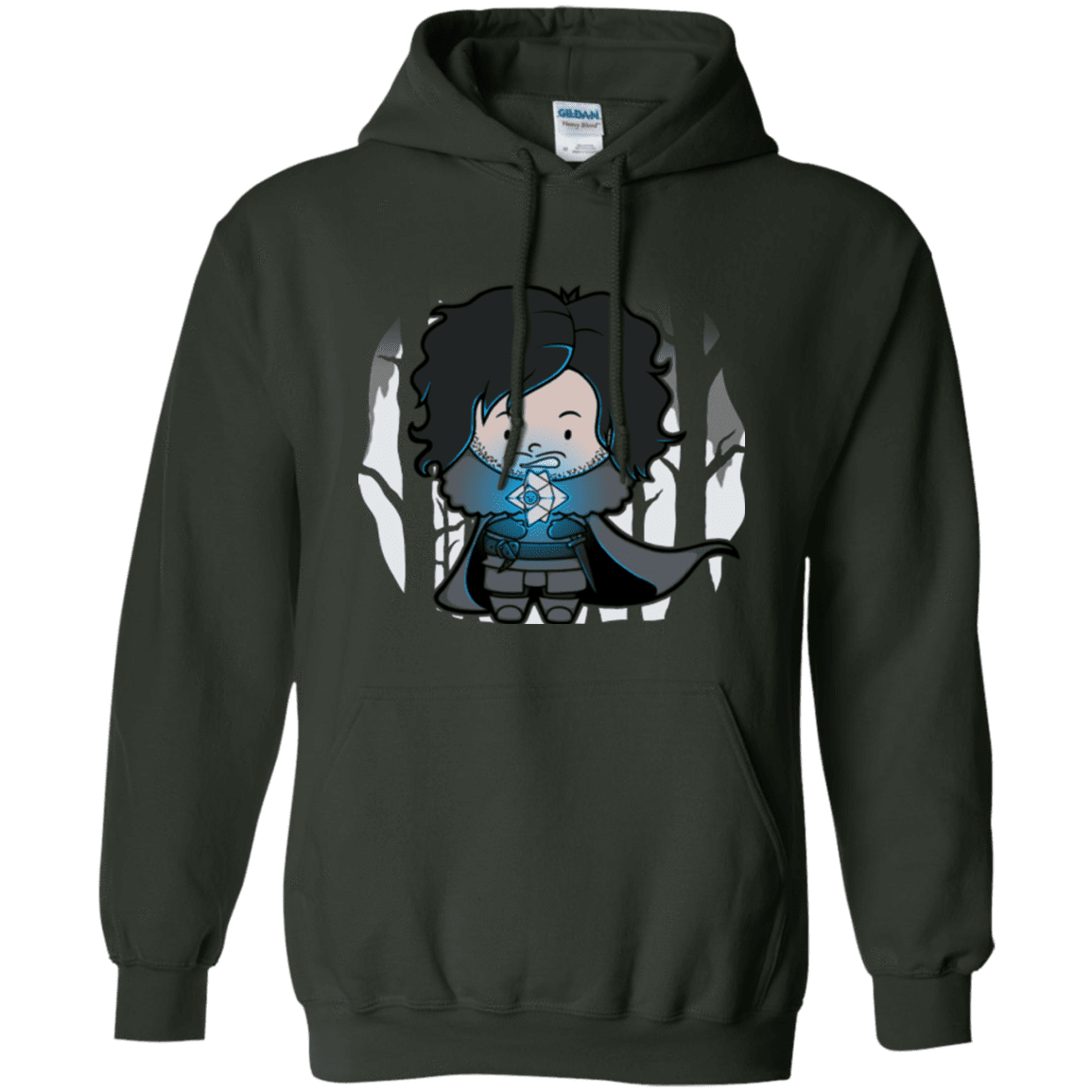 Sweatshirts Forest Green / Small Ghost Pullover Hoodie