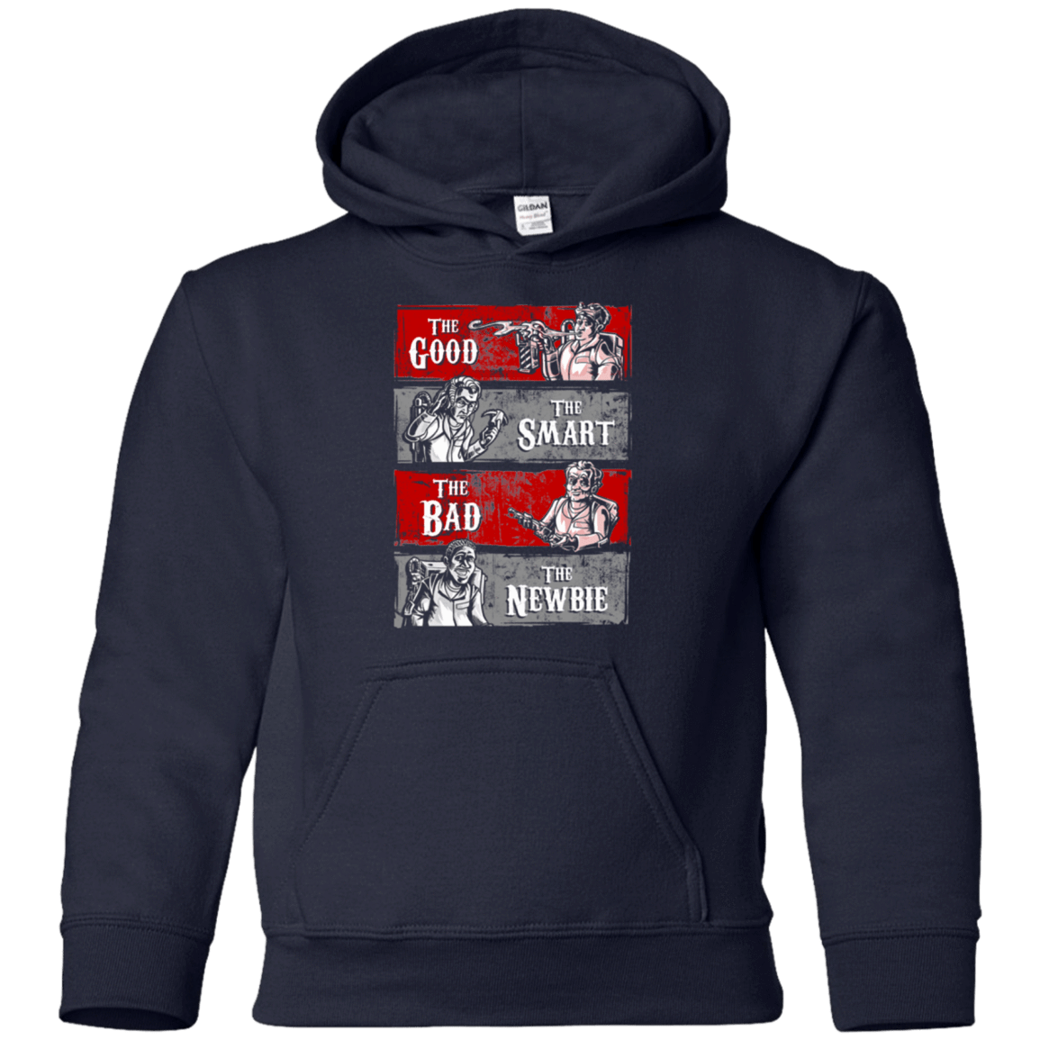 Sweatshirts Navy / YS Ghost Wranglers Youth Hoodie