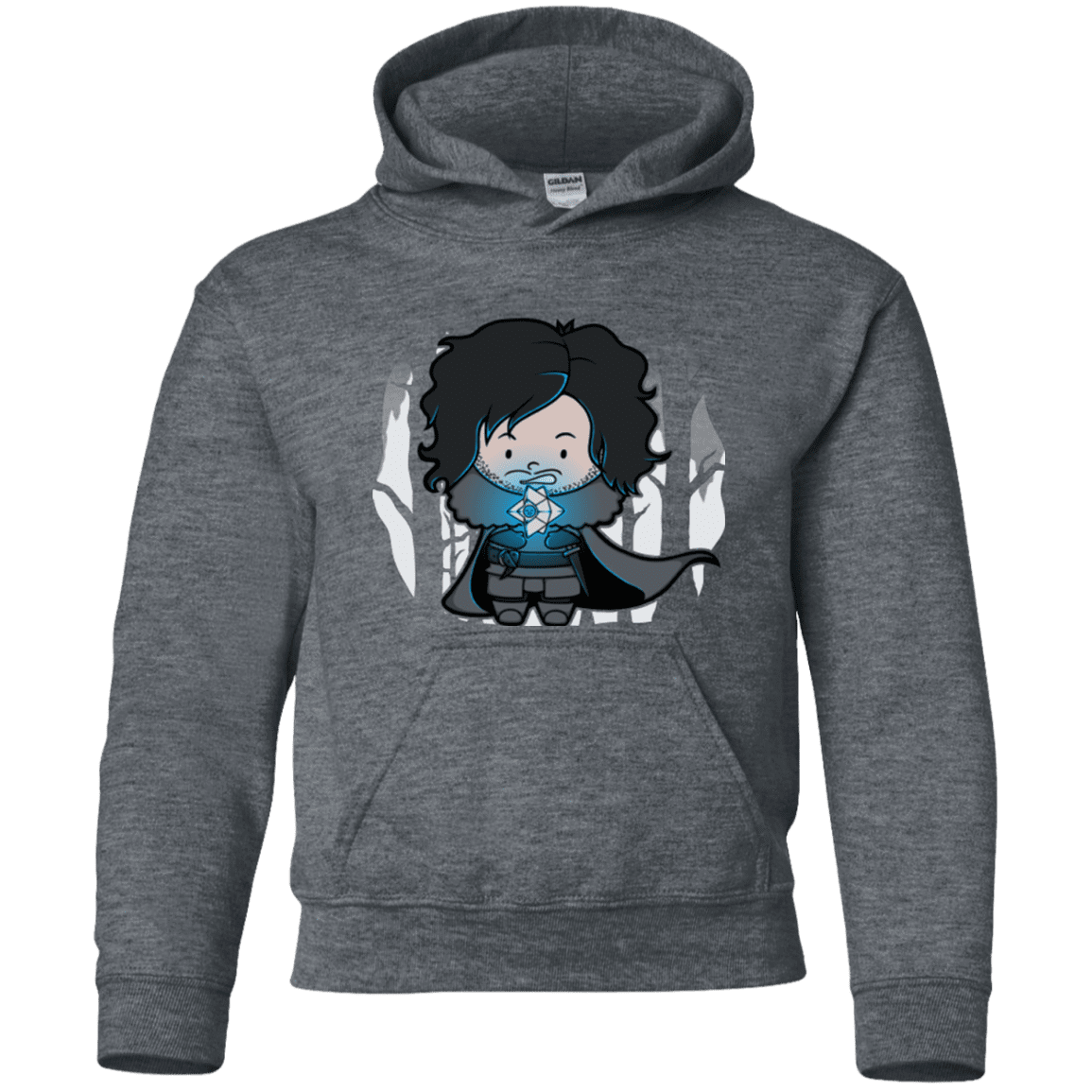 Sweatshirts Dark Heather / YS Ghost Youth Hoodie