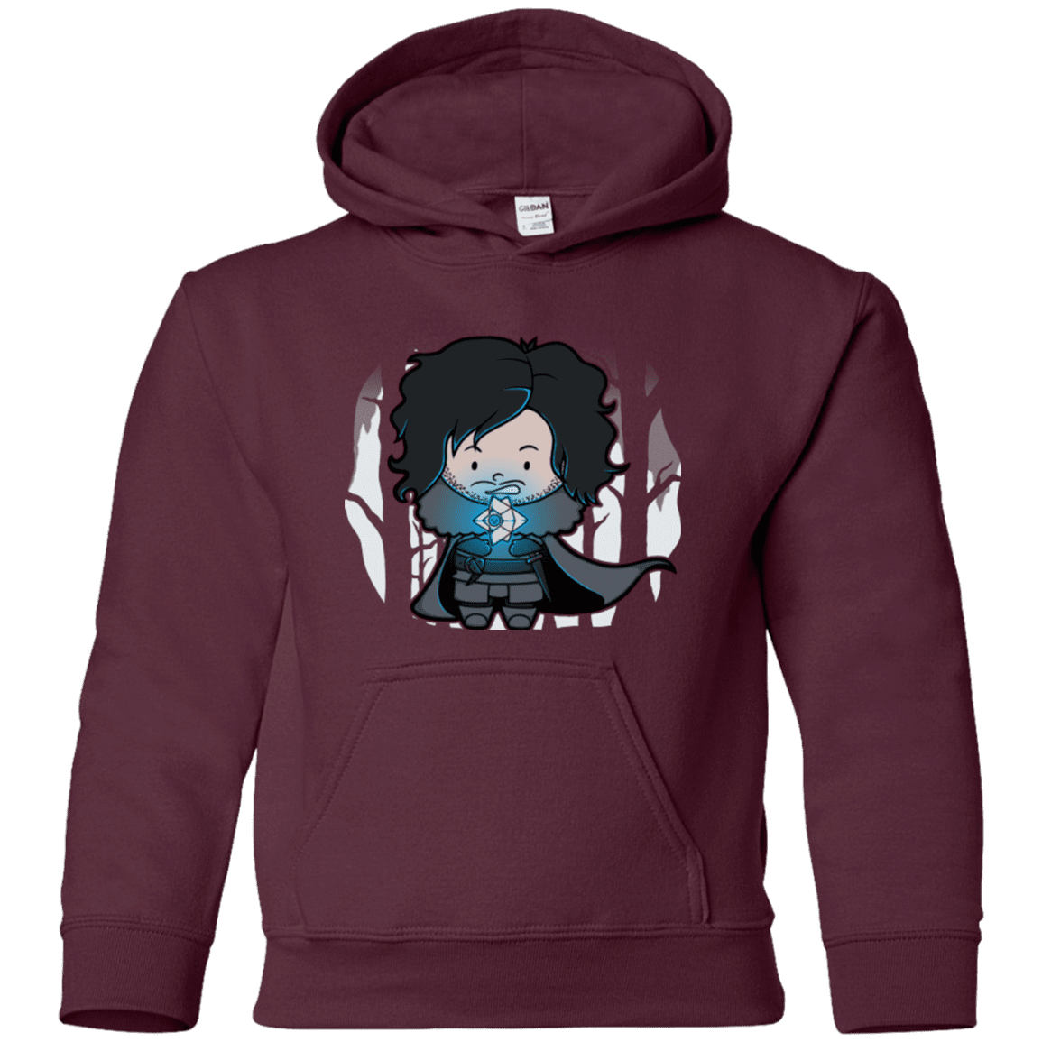 Sweatshirts Maroon / YS Ghost Youth Hoodie