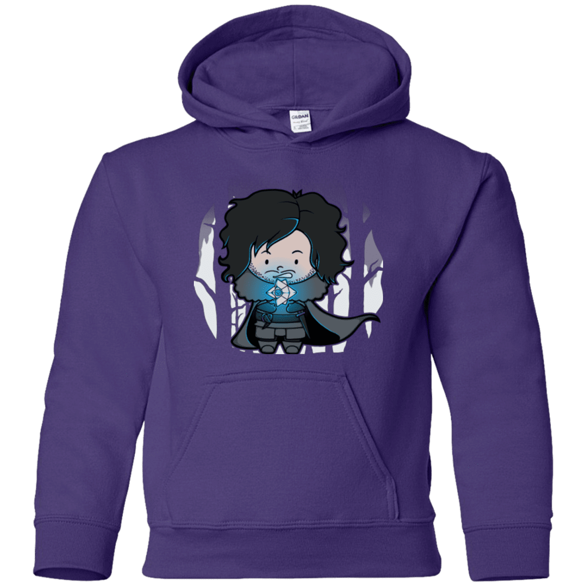 Sweatshirts Purple / YS Ghost Youth Hoodie